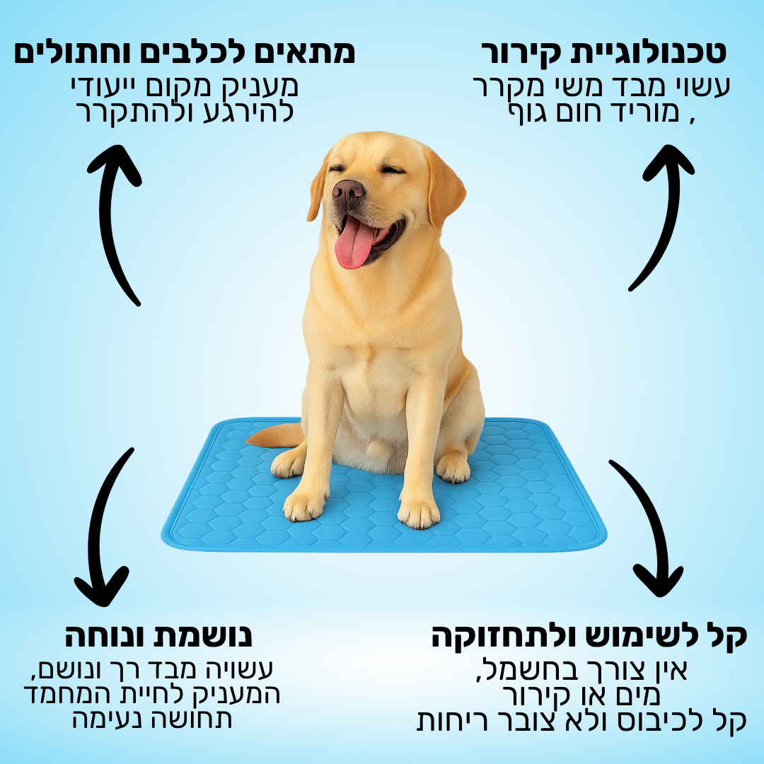 Meluvo BreezePad | פד מקרר פרימיום לחיות מחמד