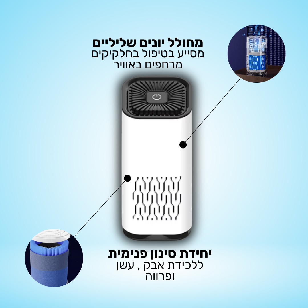 MeluvoMini | מטהר אוויר קטן